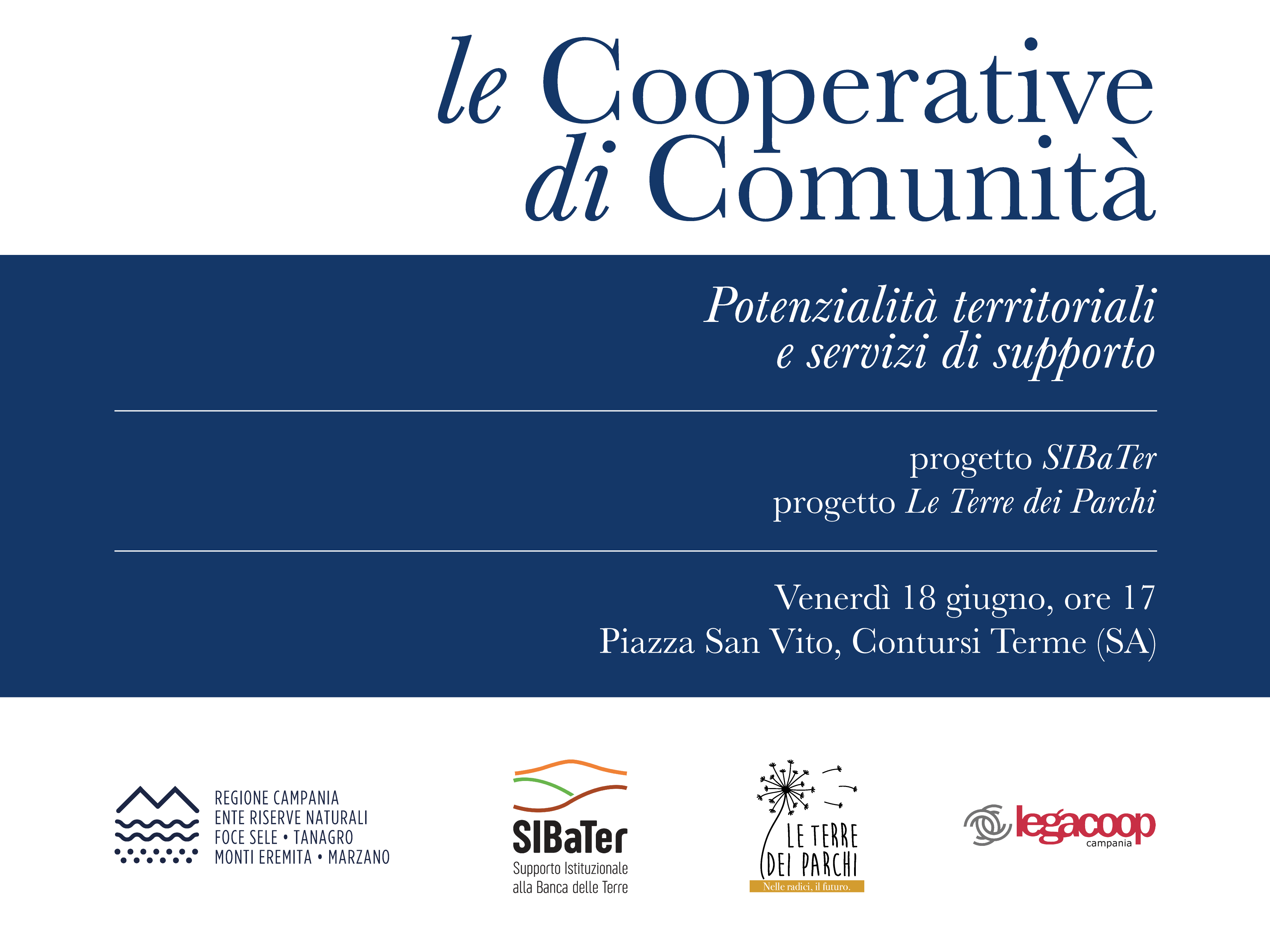 Le Cooperative di Comunità. Potenzialità territoriali e servizi di supporto
