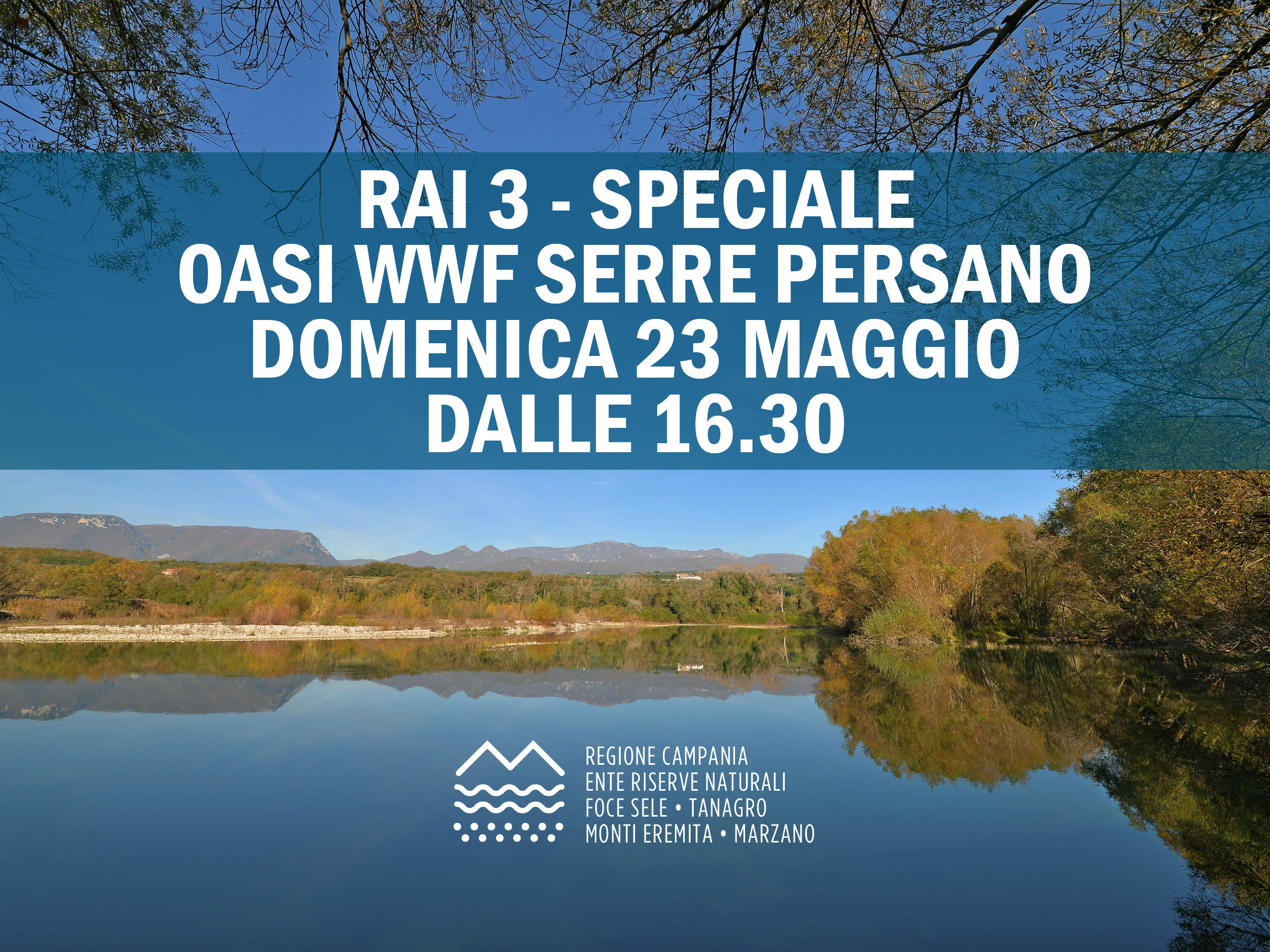 RAI 3 - Speciale Oasi WWF Serre Persano - Domenica 30 maggio